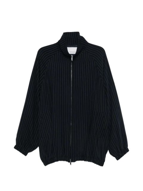The Frankie Shop Baxter pinstripe zip jacket - Blue - zdjęcie produktu nr 1