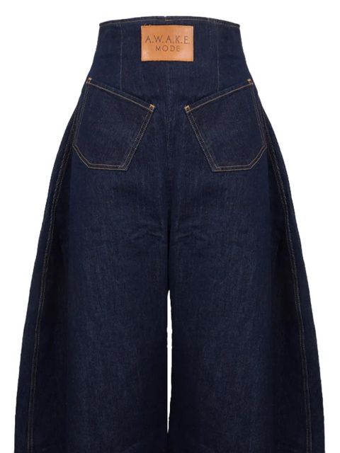 A.W.A.K.E. Mode Rounded jeans - Blue
