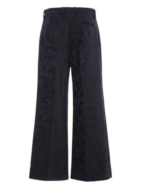 Chloé damask-pattern trousers - Black - zdjęcie produktu nr 2