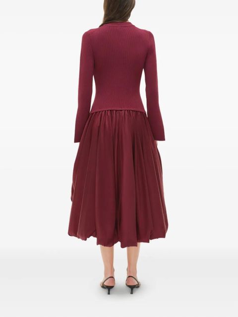 Simkhai Kenlie balloon dress - Red - zdjęcie produktu nr 2