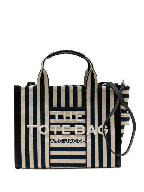 Marc Jacobs medium The Stripe canvas tote bag - Blue - zdjęcie produktu nr 1