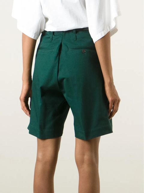 Golden Goose 'Kate' belted shorts - Green