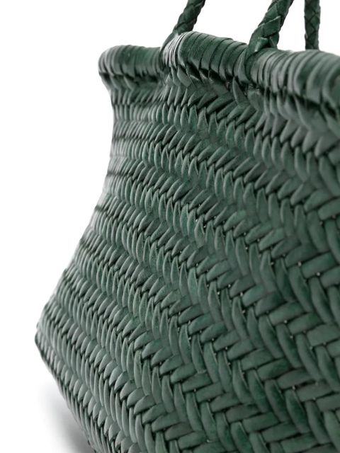 DRAGON DIFFUSION Triple Jump Small woven tote bag - Green - zdjęcie produktu nr 2