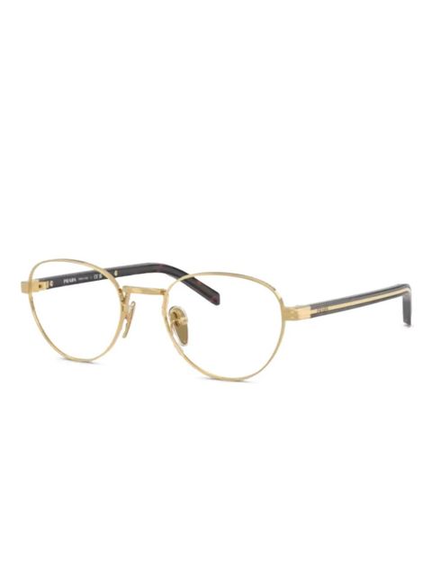 Prada Eyewear metal-framed eyeglasses - Gold - zdjęcie produktu nr 1
