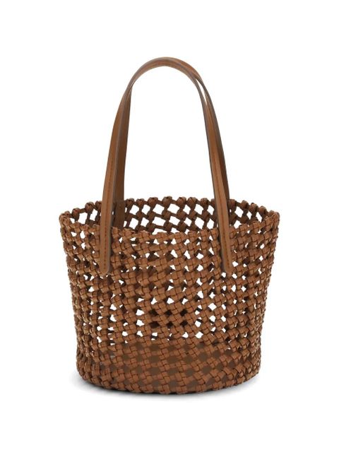 STAUD Caro woven bucket bag - Brown - zdjęcie produktu nr 2