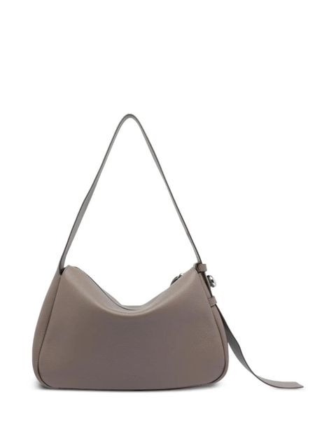 Tory Burch Romy zip-fastening leather shoulder bag - Neutrals