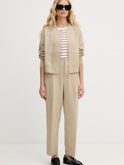 Mos Mosh top damski z dodatkiem jedwabiu Imanja - zdjęcie produktu nr 1