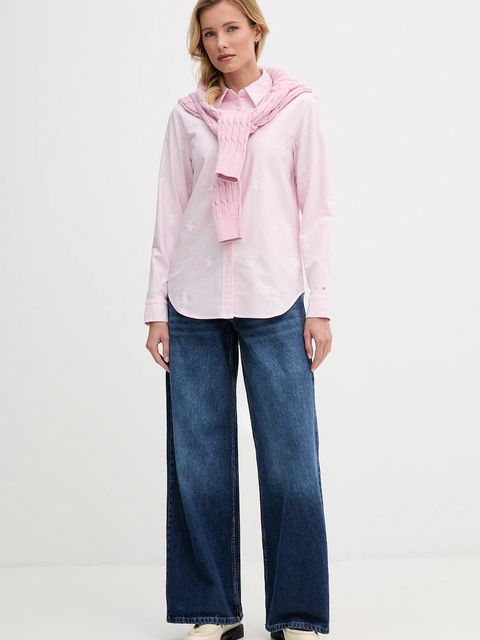 Tommy Hilfiger koszula bawełniana - zdjęcie produktu nr 2