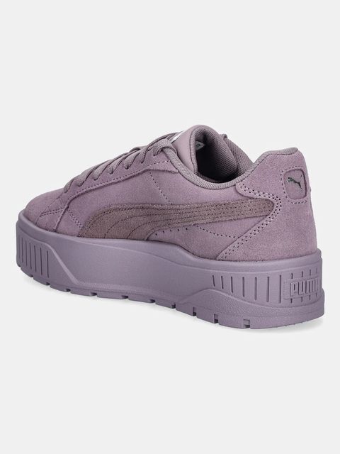 Puma sneakersy zamszowe Karmen II kolor fioletowy 397457
