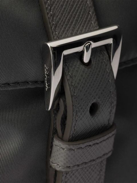 Prada logo-detail cross body bag - Grey