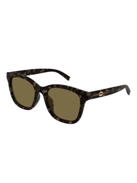Gucci Eyewear square-frame sunglasses - Brown - zdjęcie produktu nr 2