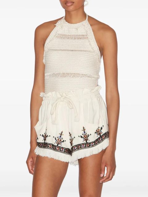 MARANT ÉTOILE Araliane top - White - zdjęcie produktu nr 2