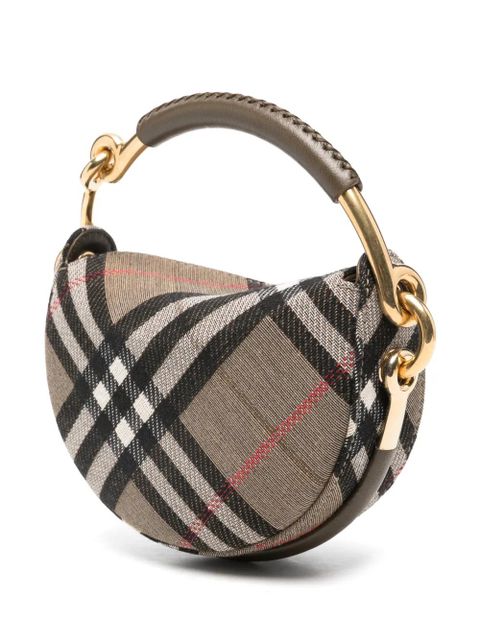 Burberry Bridle checked tote bag - Grey