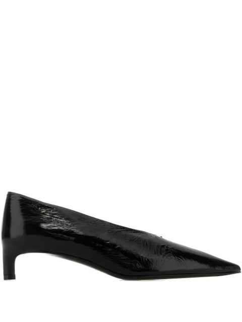 Jil Sander 40mm leather pumps - Black - zdjęcie produktu nr 1