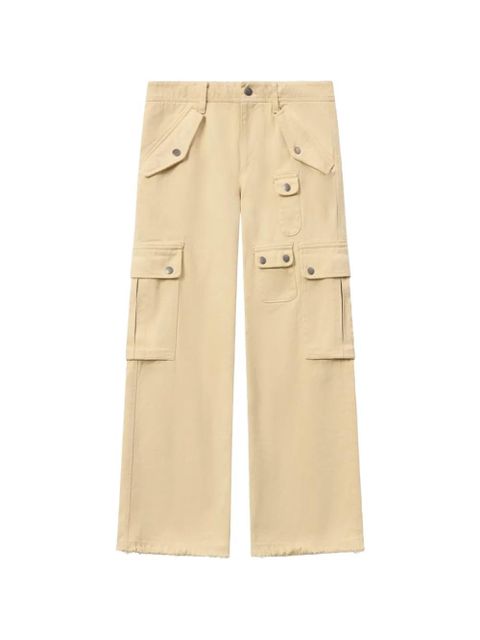 ISABEL MARANT Josefine flap-pockets trousers - Neutrals - zdjęcie produktu nr 1