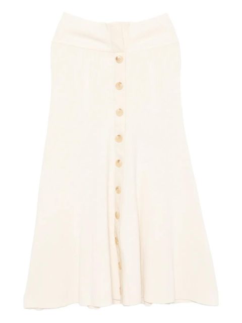 ZIMMERMANN Rebellion midi skirt - Neutrals - zdjęcie produktu nr 1