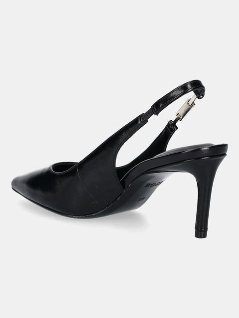 BOSS szpilki skórzane Gracey kolor czarny 50548596