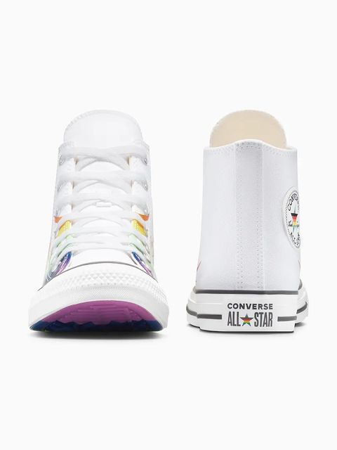 Converse trampki Chuck Taylor All Star Pride kolor biały A15780C