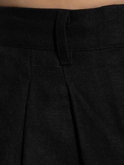 Posse pleated shorts - Black