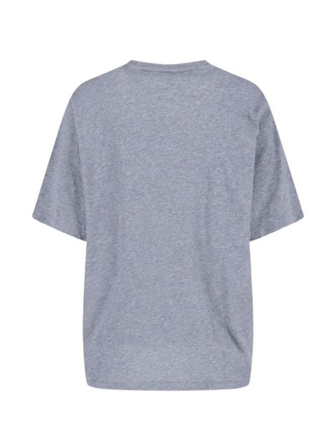 The Frankie Shop Harper organic cotton T-shirt - Grey - zdjęcie produktu nr 2