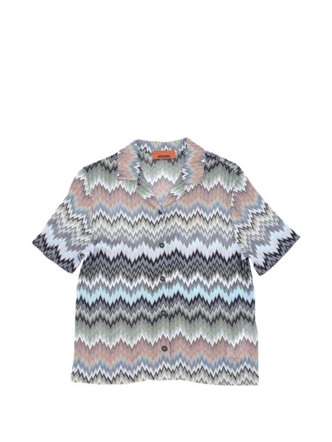 Missoni zigzag shirt - Neutrals - zdjęcie produktu nr 1