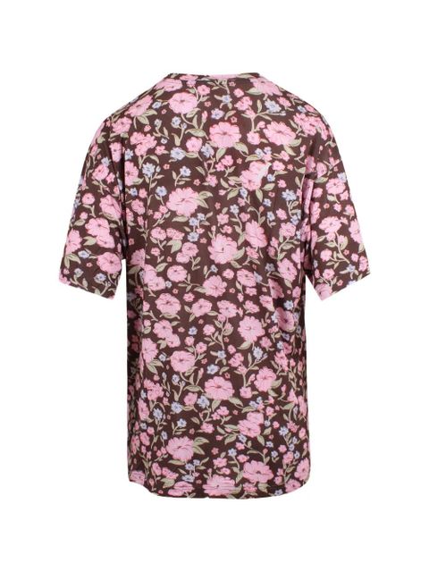 Diesel floral T-shirt - Brown - zdjęcie produktu nr 2