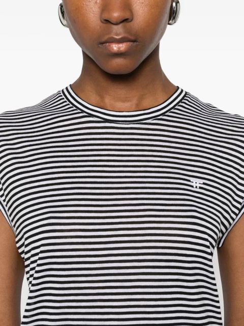 TOM FORD striped T-shirt - White