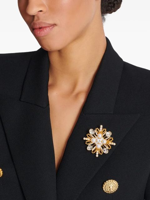 Balmain Brandebourg brooch - Gold - zdjęcie produktu nr 2