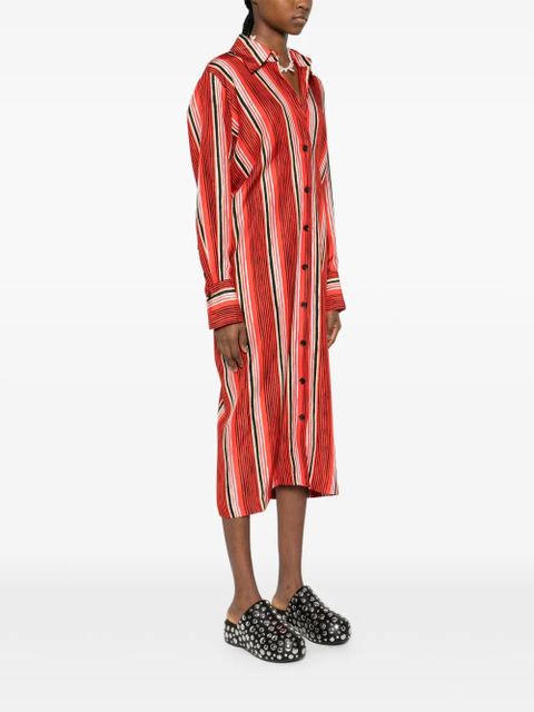 Proenza Schouler Amira midi dress - Red