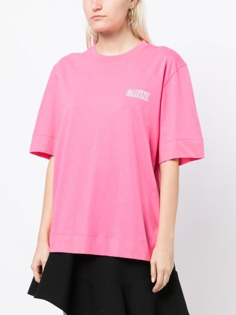 GANNI short-sleeve T-shirt - Pink