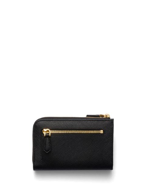 Prada Saffiano-leather keychain - Black - zdjęcie produktu nr 2