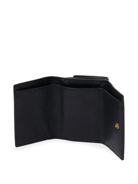Chloé mini Paddington lock-detail wallet - Black