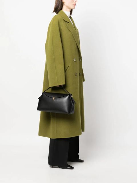 TOTEME T-Lock leather shoulder bag - Black - zdjęcie produktu nr 2