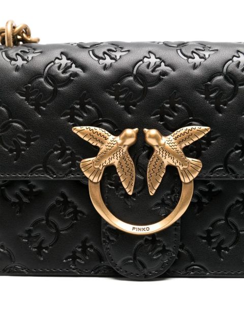 PINKO mini Love One cross body bag - Black