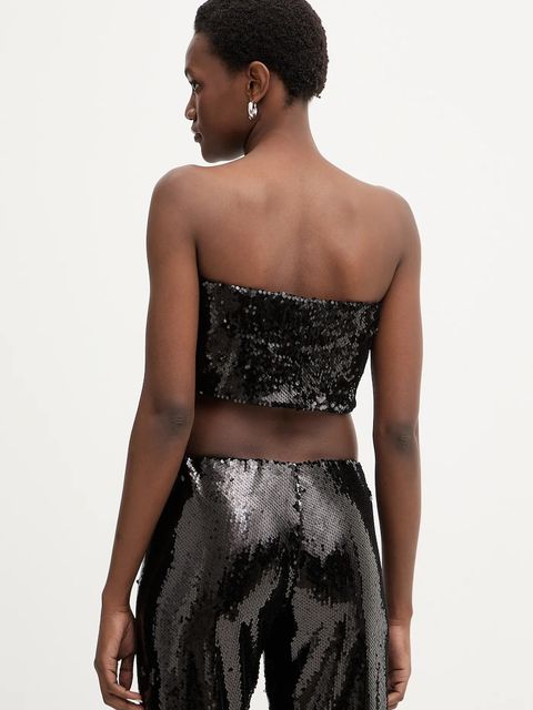 Haveone top damska kolor czarny gładka RGE-P059