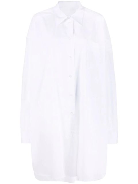 Maison Margiela poplin shirt dress - White - zdjęcie produktu nr 1