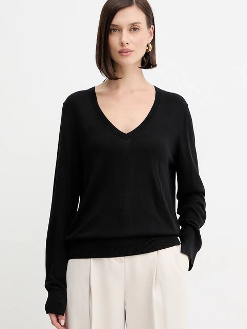 BOSS Orange sweter damski kolor czarny lekki 50543956 - zdjęcie produktu nr 1