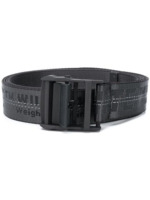 Off-White Classic Industrial buckle belt - Black