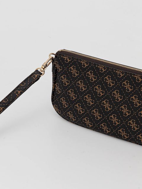 Guess torebka NOELLE kolor brązowy HWQG96 72710