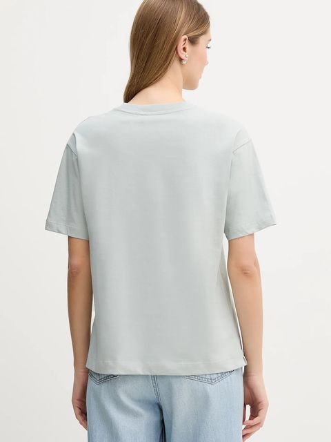 Joop! t-shirt bawełniany damski kolor zielony 30100828