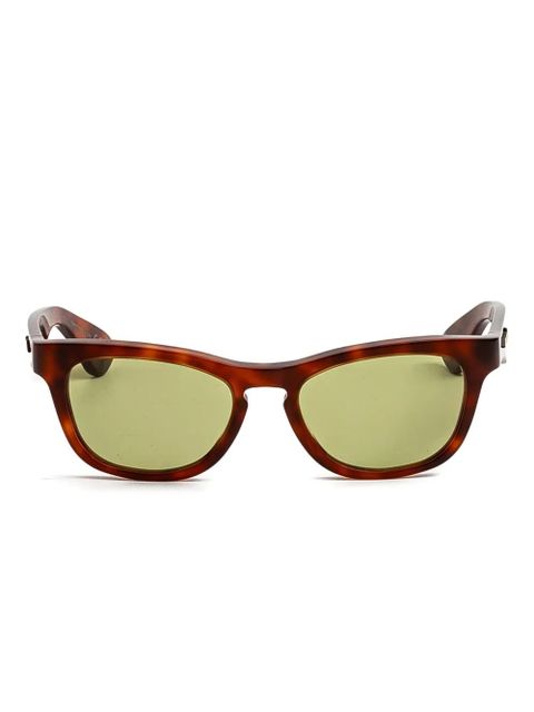 Marni Eyewear geometric frame sunglasses - Brown - zdjęcie produktu nr 1