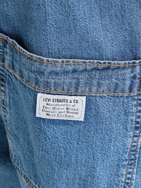 Levi's kombinezon jeansowy SS SURPLUS ROMPER