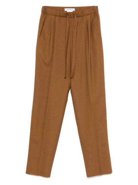 Max Mara virgin-wool straight-leg - Brown - zdjęcie produktu nr 1
