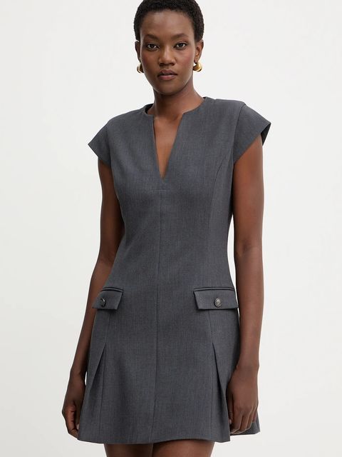 Guess sukienka JOANDRA kolor szary mini rozkloszowana W5BK19 W2402