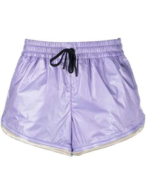 Moncler Grenoble drawstring track shorts - Purple - zdjęcie produktu nr 1