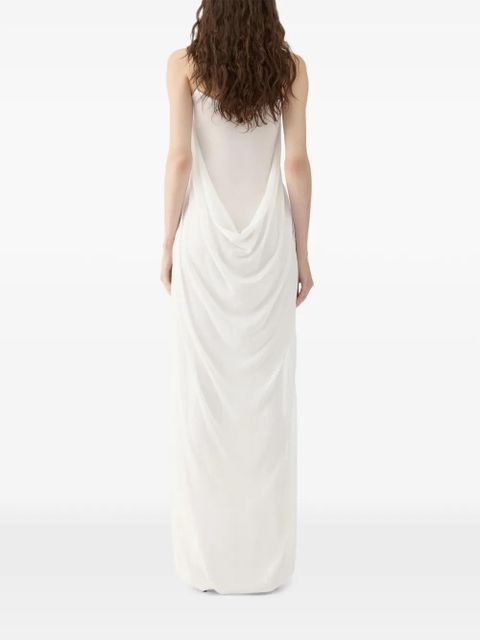 Jacquemus La Plumetis dress - White