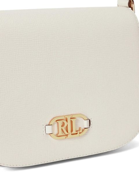 Lauren Ralph Lauren logo-plaque crossbody bag - White