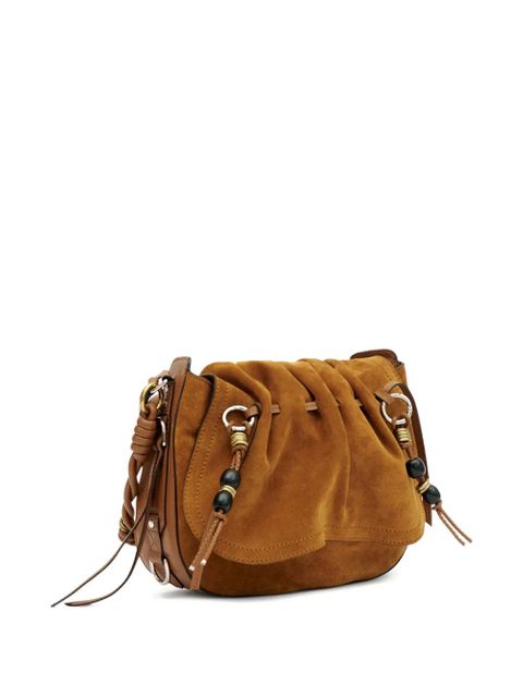 ISABEL MARANT braided bolton shoulder bag - Brown