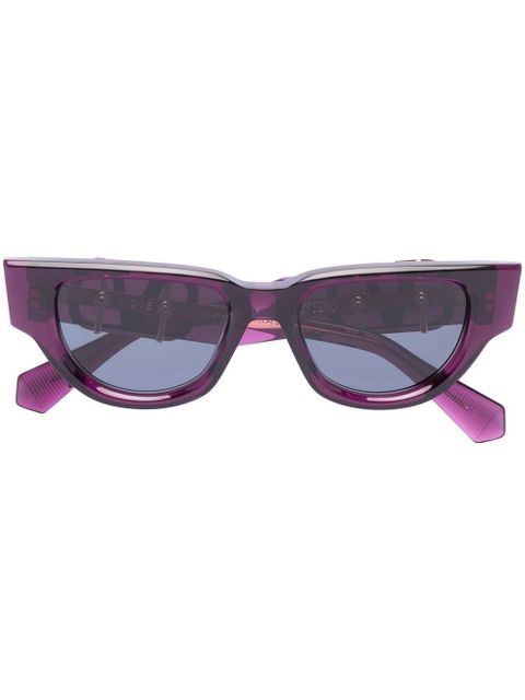 VALENTINO GARAVANI EYEWEAR VLogo Signature cat-eye sunglasses - Purple - zdjęcie produktu nr 1