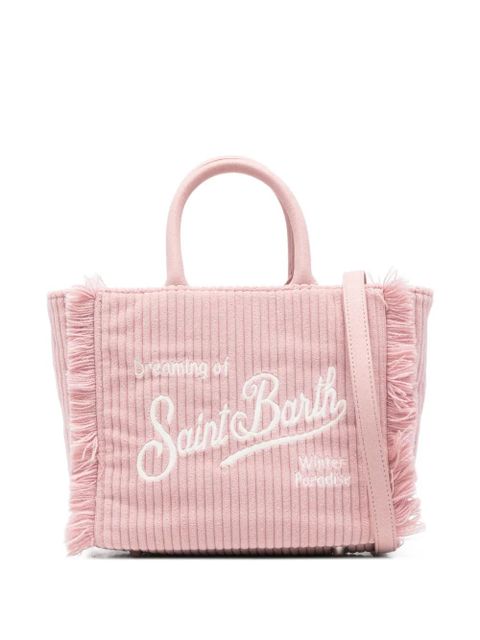 MC2 Saint Barth small Vanity fringed tote bag - Pink - zdjęcie produktu nr 1